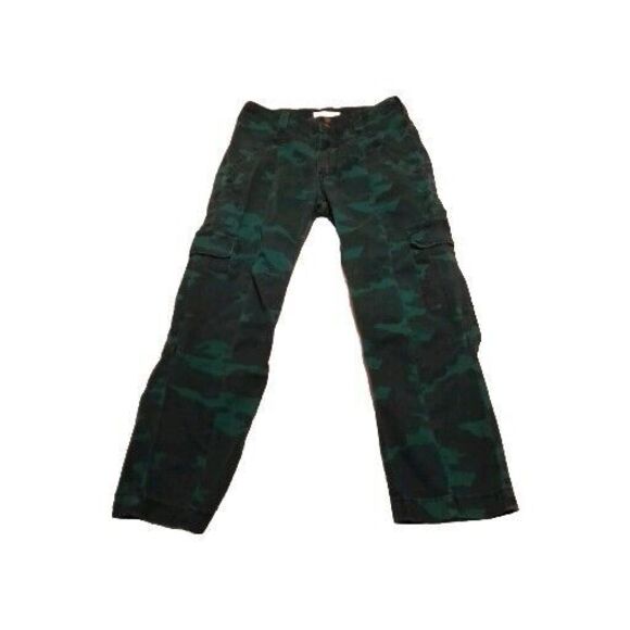 Anthropologie Pants - Anthropologie Austin High Rise Cargo Crop Pant Womens Sz 26 Camo Canvas